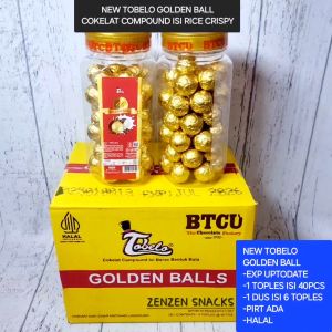 NEW TOBELO GOLDEN BALL 1 TOPLES(40pcs)