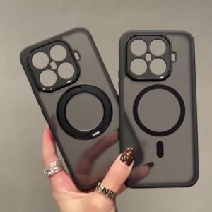 360° Magnetic Ring Stand for Samsung S26 S25 S24 S23 Ultra A57 A56 A55 A37 A36 A35 A27 A25 A17 A16 for MagSafe Shockproof Cover