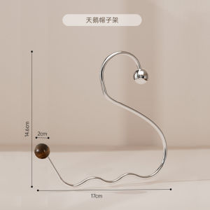 ตัวยกหมวกรูปเป็ดไม้หิมะขนาดใหญ่ ตัวยกผ้าห่มแบบไม่มีรอย สแตนเลส ตัวยกหมวก ที่แขวนเสื้อ ด้ามจับแบบยึดได้ 3 กิโลกรัม