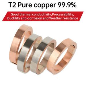 5M T2 99.9% pure copper strip/nickel-plated copper strip for 18650 26650 21700 Li-ion battery connection copper strip soldering
