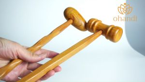 Cây Búa Gỗ Đấm Lưng Mát Xa – Búa Trị Liệu Bấm Huyệt gỗ giảm đau mỏi hỗ trợ bấm huyệt trị liệu | Ohandi Shop