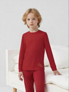 YeeHoO KIDS | Red Spring Autumn Childrens Pajamas Set