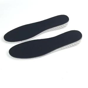 1 Pair 4cm Height Increase Insole Full Hard Breathable Memory Foam Heel Lifting Inserts Shoe Pads Elevator Insoles for Men Women