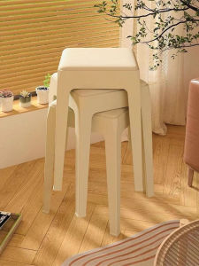 MU FENG ZHI NAN | Durable Stacking Modern Simple Luxury Dining Chair