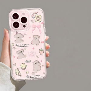 YOUSIDUN | New Stylish Transparent Cute Special Phone Case