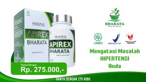Apirex Bharata Obat Hipertensi Darah Tinggi Vertigo Kolesterol