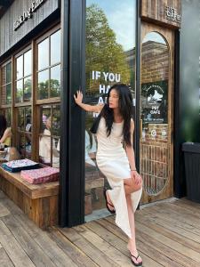 French Elegant Unique Deconstructed High Waist Bodycon Long Skirt Asymmetrical Split Mid-Length A-Line Midi Skirt for Women