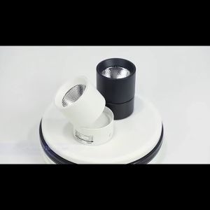 75W/220V Led Downlight Foldable Surface Mounted Folding Ceiling Spotlight Cob Source for Living Room