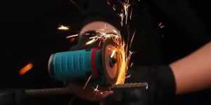 sickleroc Electric Angle Grinder Mini Angle Grinder  Portable Cordless Angle Grinder Lithium Battery drill