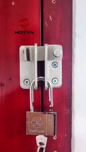 Chốt cửa inox chốt cửa chống trộm (có kèm ốc vít lắp đặt)