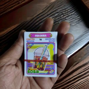 Permainan Kartu Kwartet Anak Ukuran Besar / Permainan Melatih Daya Ingat Anak / Kartu Gambar Karakter