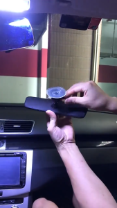 Universal Adjustable Suction Cup Interior Rear View Mirror Car Rear Mirror 360° Rotates Wide-angle