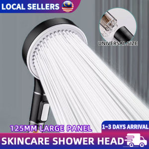 5 Modes High Pressure Skin Care Shower Head Stone Stream Shower Head Multifunctional Shower Head Shower Filter One Click Stop Water