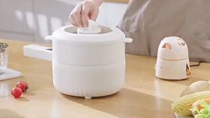 Máy xay đa năng máy xay thịt  máy xay đồ ăn dặm 6 lưỡi Bucook cối thuỷ tinh công suất cao xay siêu nhanh