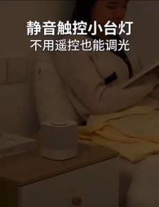 Bedtime Table Lamp with touch control (3 light mode) Battery Life 4000 mAh