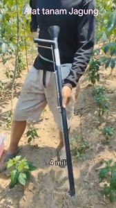Alat Tanam Jagung Kacang Tanah Kedelai Benih Biji-Bijian Simple Planter