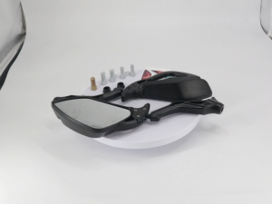 Motorcycle universal modified rearview mirror magic eye design