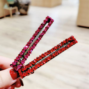 Red Duckbill Hair Clip: A Fashionable Side Hair Accessory for the New Year & Chinese Zodiac Year