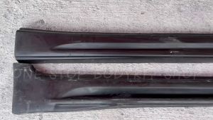 PERODUA ALZA SIDE SKIRT (WEBER SPORT)FIBER(FIBERGLASS)SKIRT LIP BODYKIT