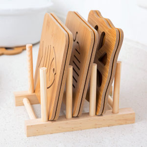 Wooden Placemat Heat Proof Mat Creative Table Mat Plate Mat Household Anti-Scald Pad Casserole Mat Potholder Bowl Coaster Cup Coaster