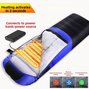 Heated USB Adult Outdoor Sleeping Bag