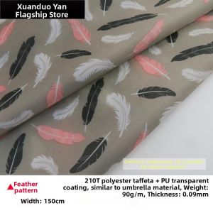 XUANDOYAN | Waterproof Lightweight Printed Fabric Nylon with PU Coating