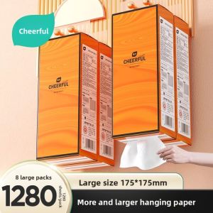 MONLEYTA | Affordable Large Pack Hanging Paper Towels Whole Box Household Use Toilet Paper Hand Wiping Paper Towels By MONLEYTA