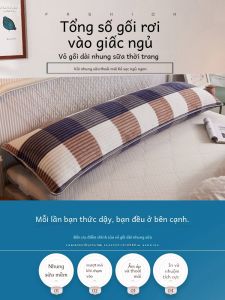 Tấm Lót Gối Dài Dày Bằng Vải Len Sữa Đôi Cho Cặp Đôi Mùa Đông Tấm Lót Gối Dài Bằng Vải Len Coral Dày Có Lông Cừu