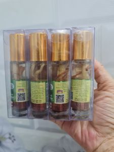 Combo 3 Chai Dầu Lăn Sâm Thái Lan 3 Vị chuẩn xịn thơm nóng
