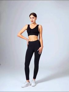 Sports Bra Seamless Push Up Bra Breathable Plus Size Bra Shockproof Vest Type Underwear S-3XL