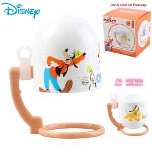 Mickey Mouse Childrens Toothbrush Cup Reversible Anti-Slip Silicone Water Cup for Boys And Girls Kids Wash Cup