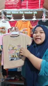 Baju Kaos Distro Harian Atasan Anak Laki Laki Motif Truk Traktor Adventure - Hypelane Kids - DTF