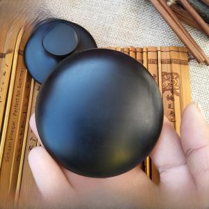 Natural Moxibustion Mushroom Beauty SPA Facial Lifting Scraping Massage Cold Hot Compress Energy Stone Meridian Unblocking