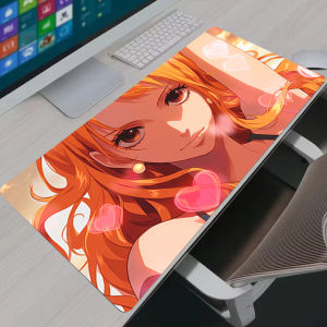 Bandai | Mouse Pad PC Gamer Accessories One Piece Nami Computer Desk Mat Large Table Keyboard Laptop Rubber Carpet XXL Gaming Mousepad