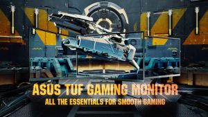 Màn Hình Game Cong ASUS TUF Gaming VG27WQ 27" 2K HDR400 165Hz 1ms MPRT G-SYNC Compatible 2 Loa FreeSync-Hàng Chính Hãng