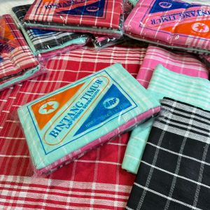 1 Lusin Serbet Kain Lap Piring Mix Warna Bahan Katun Uk Jumbo 50x50