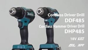 Seiko Makita DDF485 เสริมสร้างความสวยงามใหม่ในการค้นหาผ่านครัวเรือน 18V สว่านไฟฟ้าแบบชาร์จไฟ