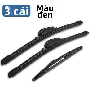 3 Cây Lau Kính Chắn Gió Ô Tô Cho Xe Hyundai Bayon Getz Matrix 2001-2024 Phụ Kiện Cao Su Dùng Cho Cửa Sổ Trước Phụ Tùng Chăm Sóc Ô Tô