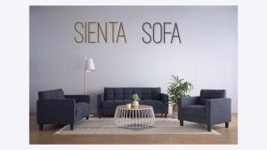ALiST - SIENTA Premium Quality Sofa /1/ 2/3 Seater Sofa / Fabric Sofa / 1 Seater Sofa /2 Seater Sofa /3 Seater Sofa/Cushion/ Sofa Sets /布制沙发