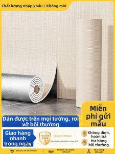 O Margo | Giấy Dán Tường Không Kẽ Tự Dính Chống Thấm Chống Ẩm cho Trang Trí Nền TV Toàn Nhà