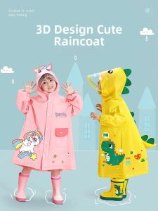 SHIKATU | Waterproof Raincoat for Kindergarten Kids Full Body