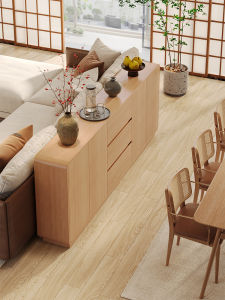 Retro Style Storage Sideboard for Living Room Wall Mount