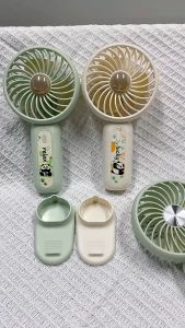 Kipas Angin Usb Portabel - Mint Milk Peach Fan - Kipas Angin Mini - TML-267