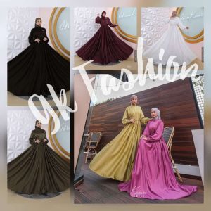 Karin Dress Free Belt Fit LD 120: Desain Elegan untuk Pakaian Casual Wanita