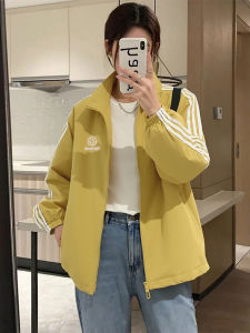 Stylish Multi-matching Short Yellow Sporty Jacket