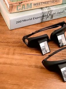 Kacamata Malas Lazy Eye Glasses Dengan Lensa Prisma Horizontal Untuk Membaca