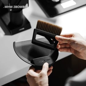 MHW-3BOMBER แปรงบาร์กาแฟ Magnetic Storage Dustpan & ชุดแปรงแปรงทําความสะอาดแบบพกพาพร้อมที่จับเครื่องมือทําความสะอาดบาร์ในครัว