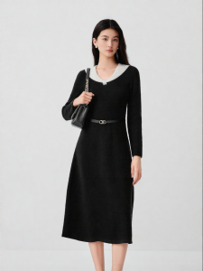 Koradior | Warm Wool Stylish Business Dress Slimming Knit