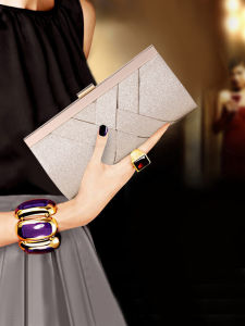 Elegant Evening Clutch Bag with Chain Shoulder Strap for Fashion Show Cheongsam Party Handbag New Korean Style 2025