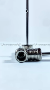 6PCS Pentil Bola Cop Bola Dolp Jarum Besi Bola Pentil Jarum Stainless